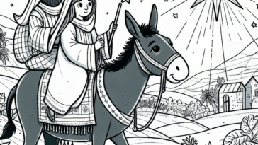 Journey to Bethlehem: Add Color to Mary and Joseph’s Pilgrimage