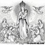 Counsel in Art: Coloring s of Mary’s Wisdom