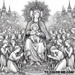 Divine Hues of Counsel: Coloring with Mary