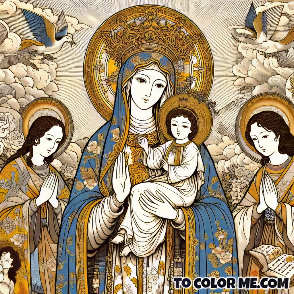 Marian Devotion in Color: Our Lady of Good Counsel