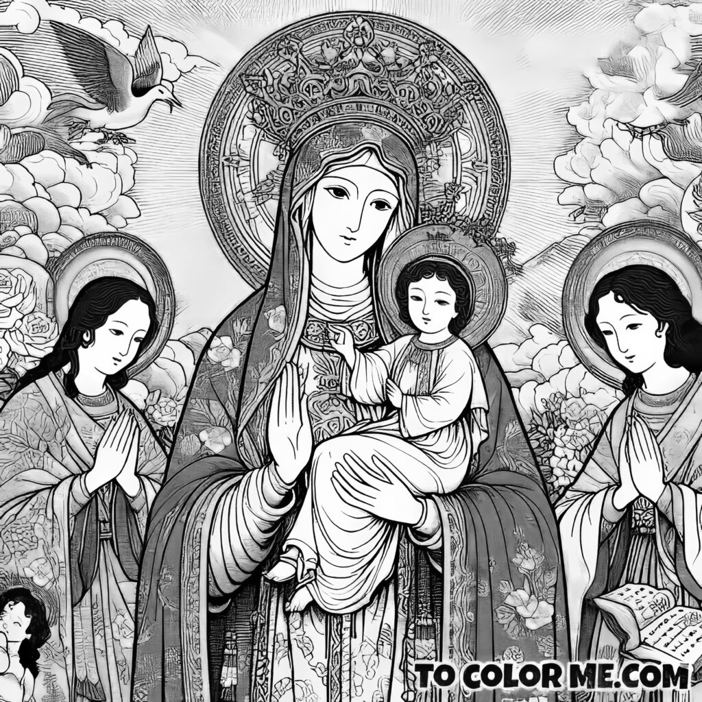 Marian Devotion in Color: Our Lady of Good Counsel