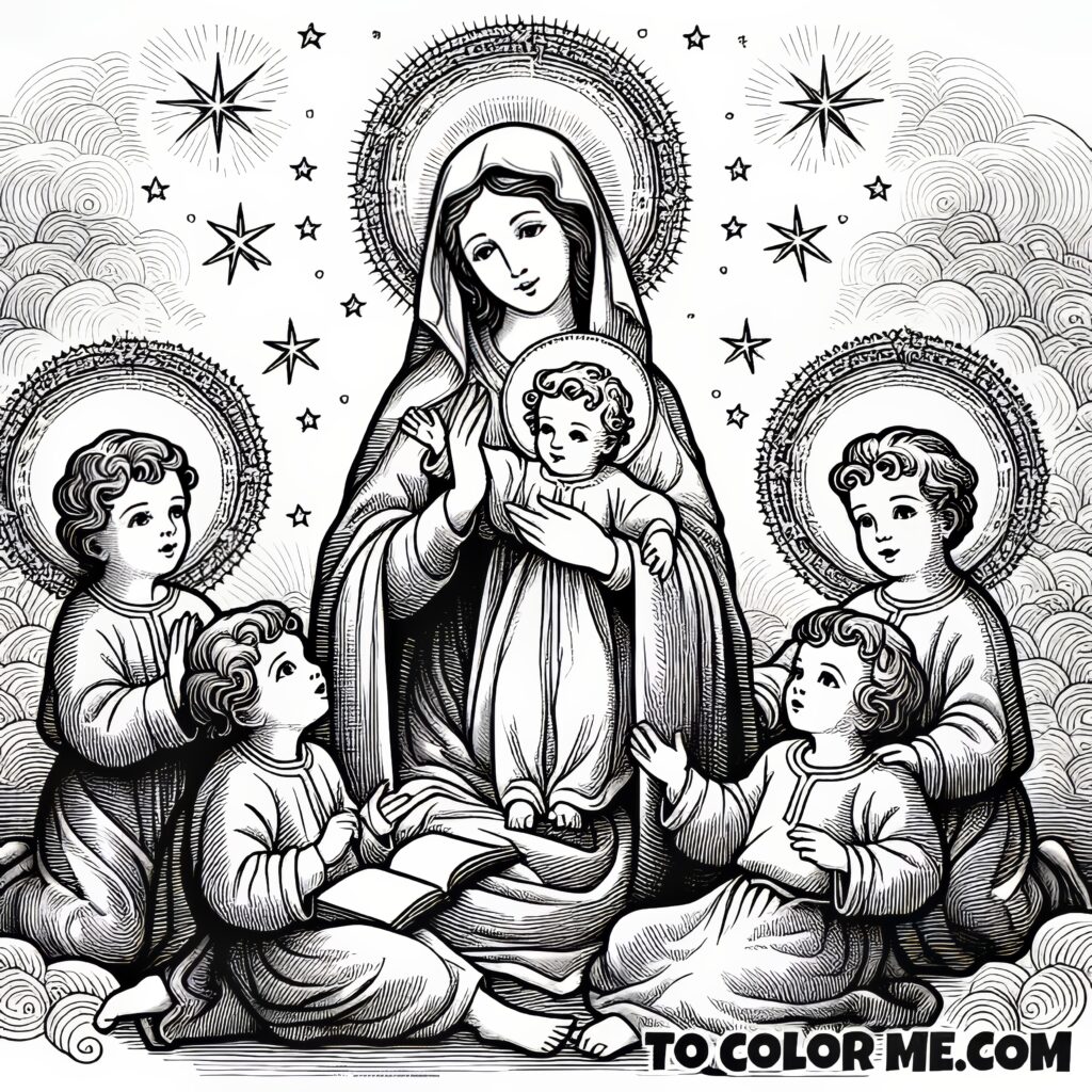 Holy Palette: Our Lady of Good Counsel’s Coloring Wisdom