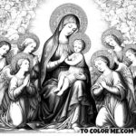 Blessed Tints of Counsel: Our Lady’s Coloring Sanctuary