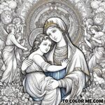 Our Lady’s Colors of Comfort: Good Counsel Coloring