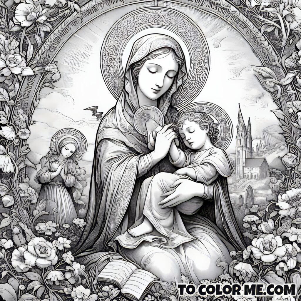 Colorful Counsel: Our Lady’s Inspirational Illustration