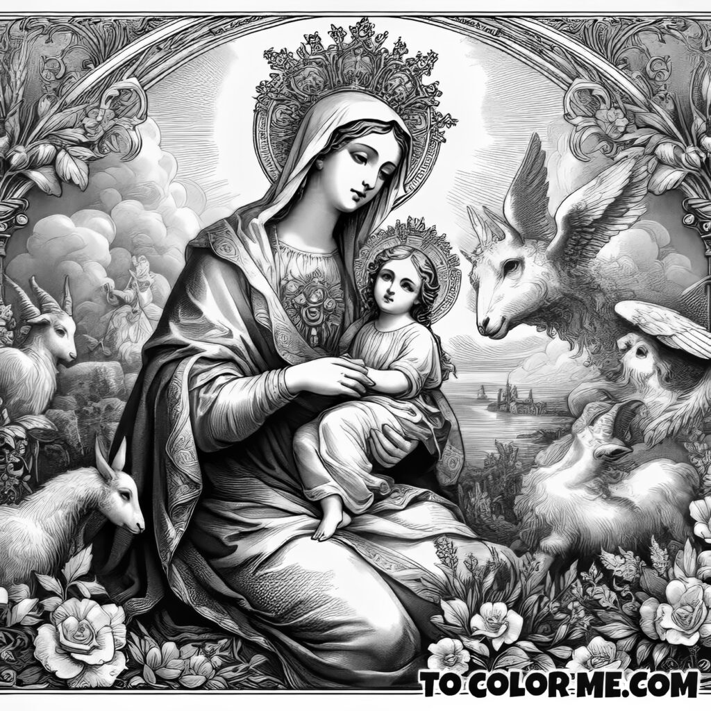 Graceful Graphics: Our Lady of Good Counsel Art