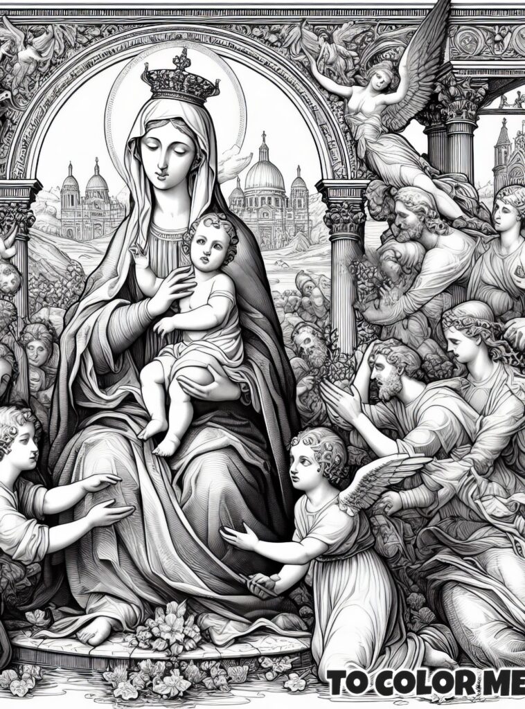 Chromatic Counsel: Our Lady’s Artistic Sheet