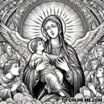 Heavenly Hues: Our Lady of Good Counsel’s Artistic Sheet