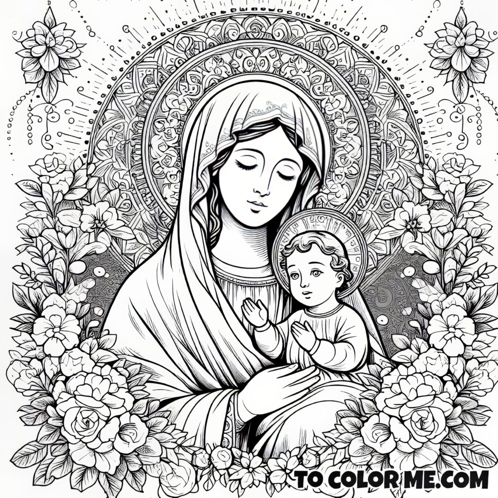 Harmony in Hues: Our Lady of Good Counsel’s Coloring Peace