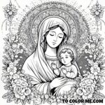 Harmony in Hues: Our Lady of Good Counsel’s Coloring Peace
