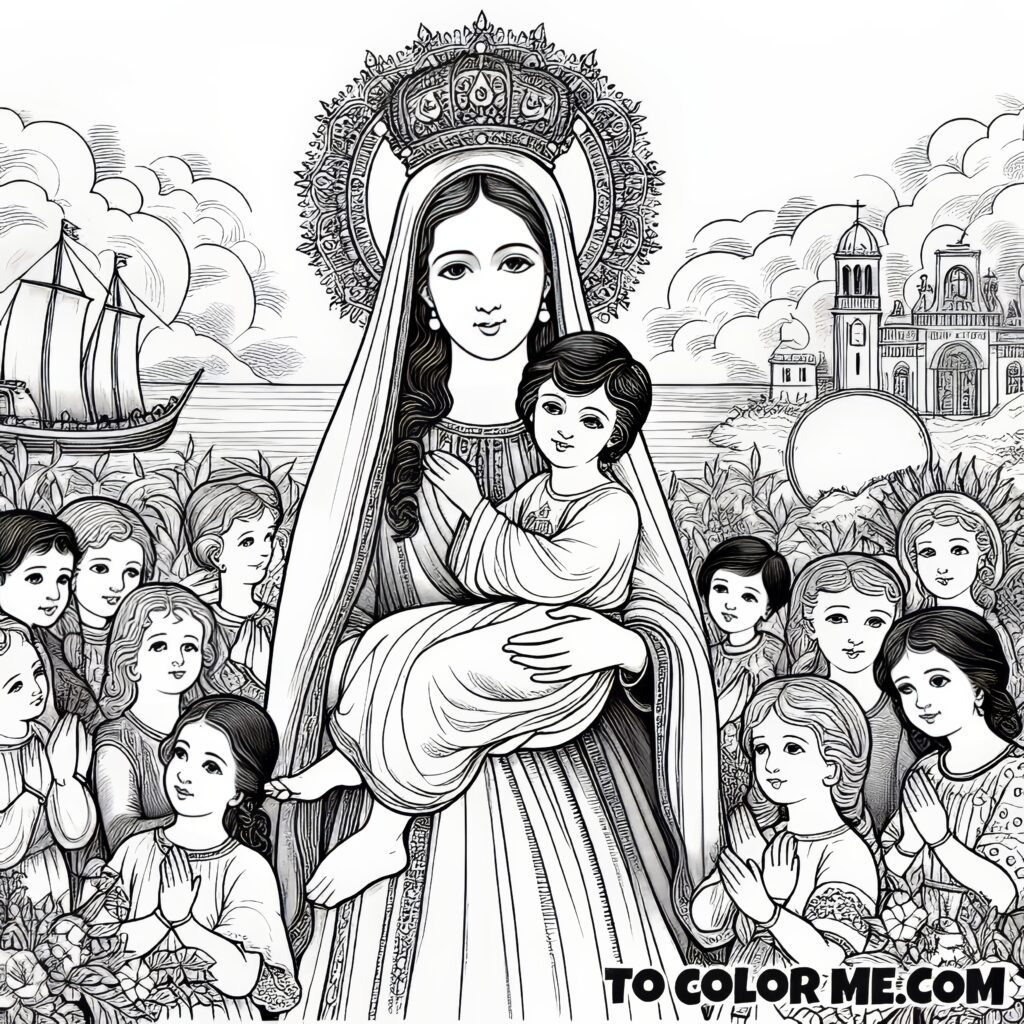 Colorful Grace: Our Lady of Good Counsel