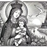 Ethereal Sketches: Coloring the Counsel of Our Lady