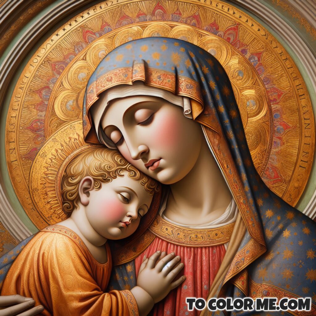 Divine Palette: Our Lady of Good Counsel’s Colorful Embrace