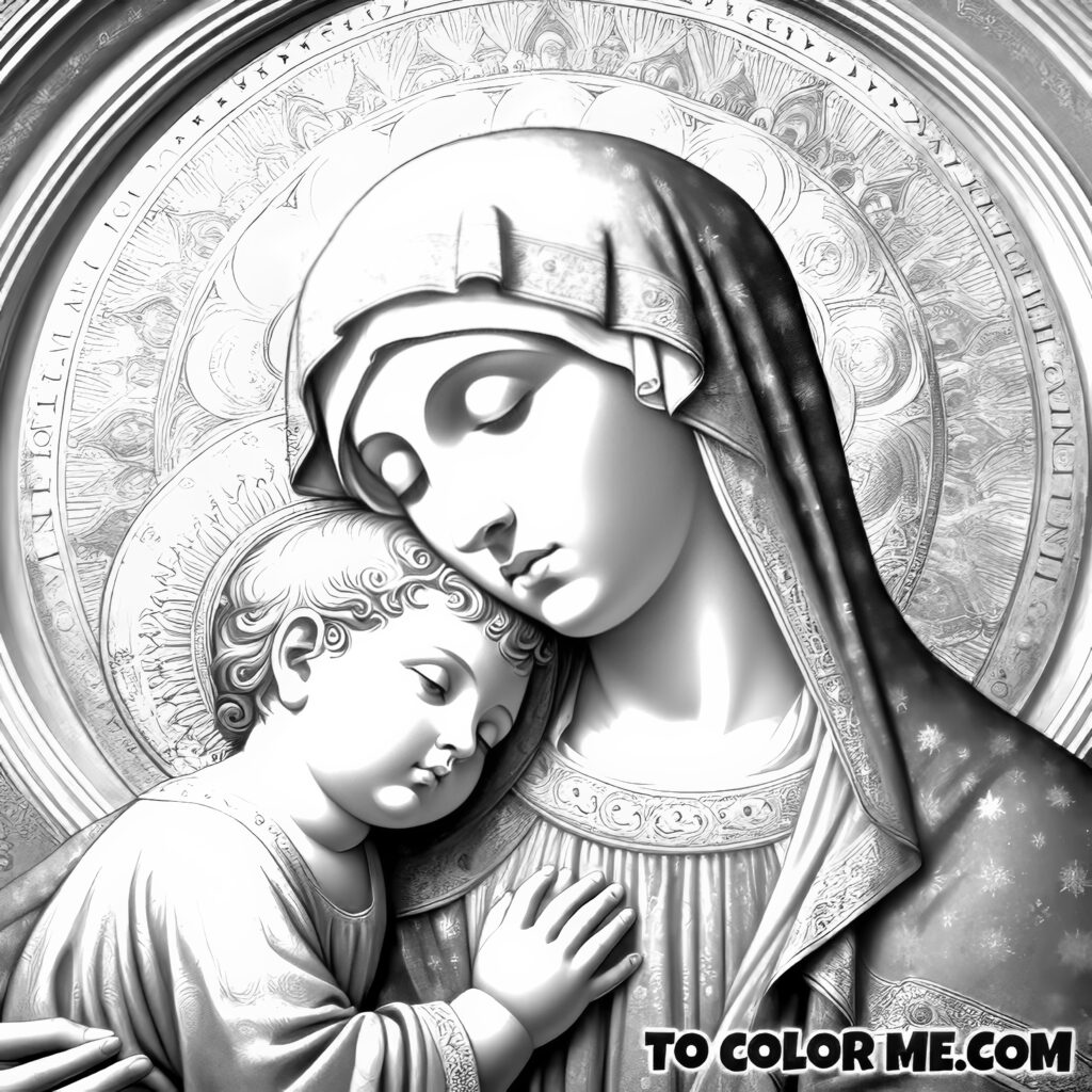 Divine Palette: Our Lady of Good Counsel’s Colorful Embrace