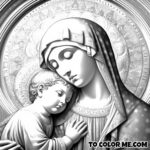 Divine Palette: Our Lady of Good Counsel’s Colorful Embrace