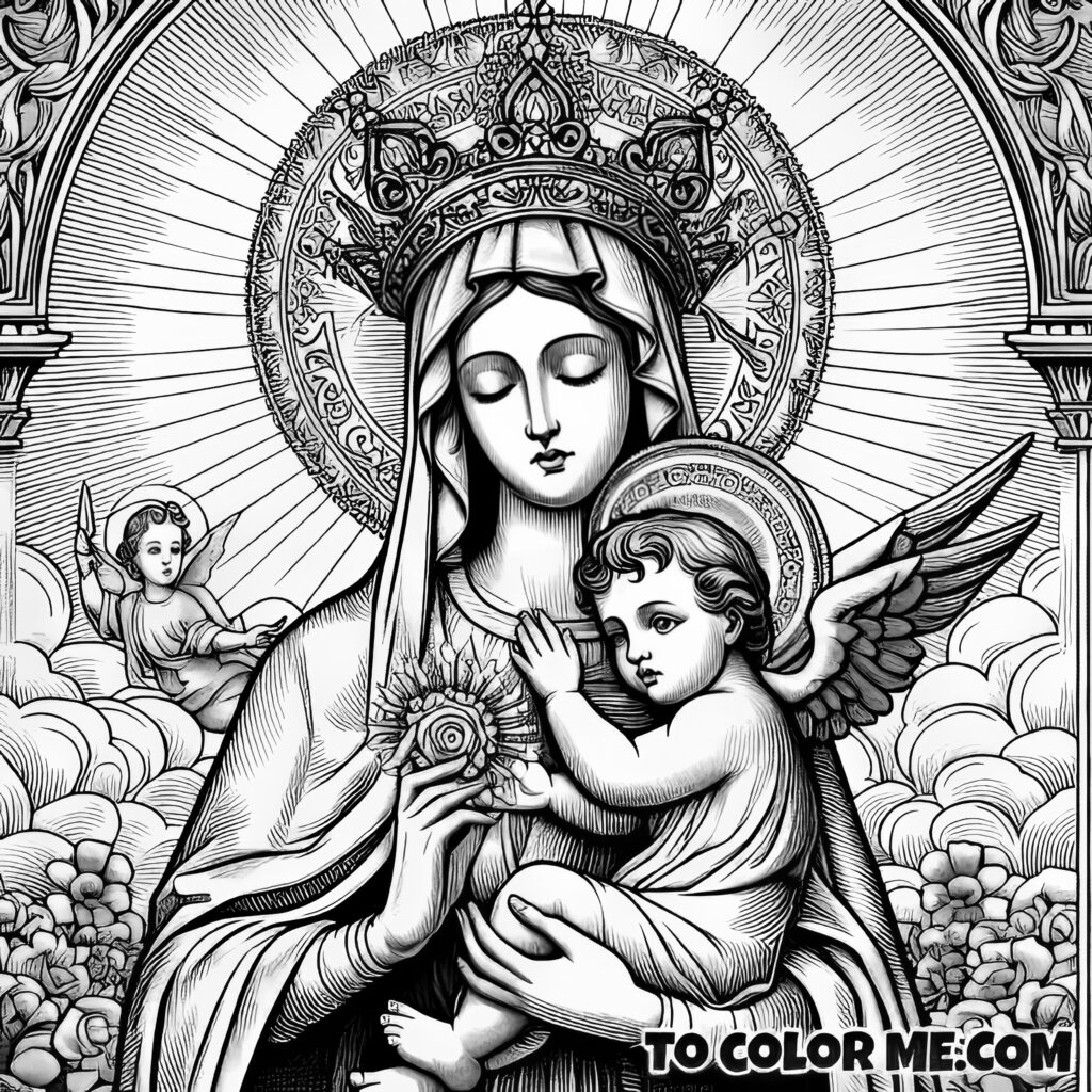 Colorful Marian Devotion: Our Lady of Good Counsel Edition