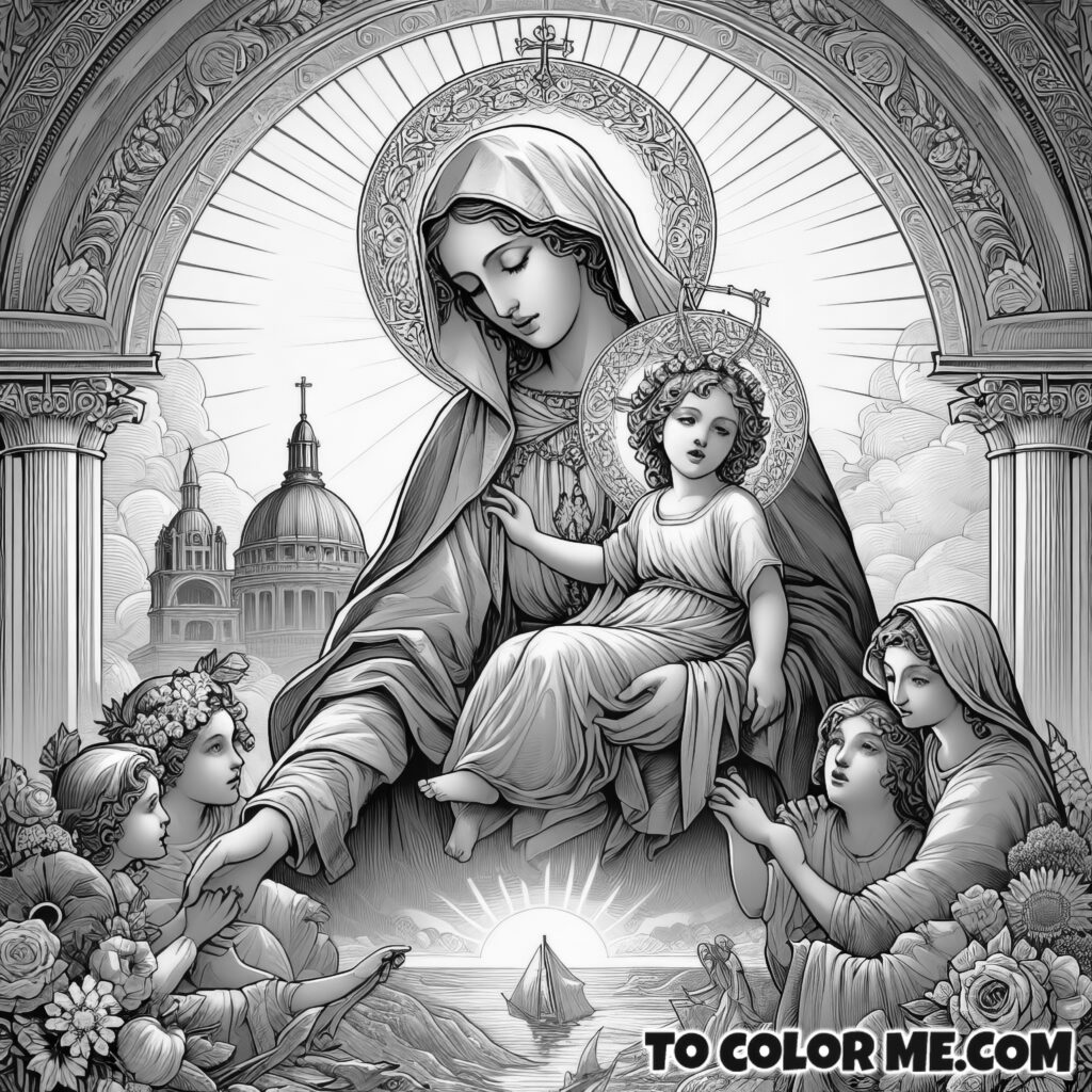 Sacred Colors: Our Lady of Good Counsel’s Inspirational Art