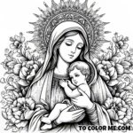 Counsel in Creativity: Our Lady’s Coloring Inspiration
