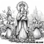 Mary’s Palette: The Good Counsel Coloring Experience