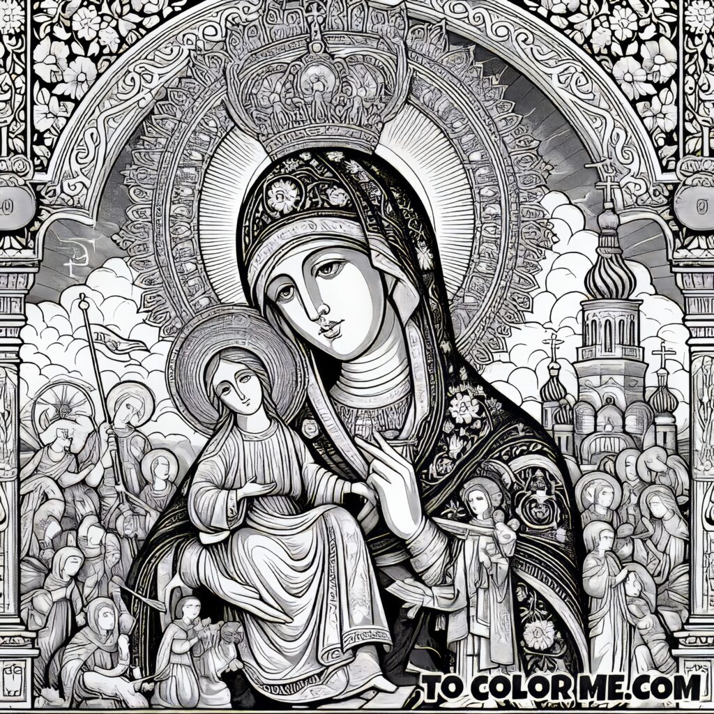 Guidance through Colors: Our Lady of Good Counsel’s Art