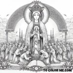 Our Lady of Good Counsel: Inspirational Coloring
