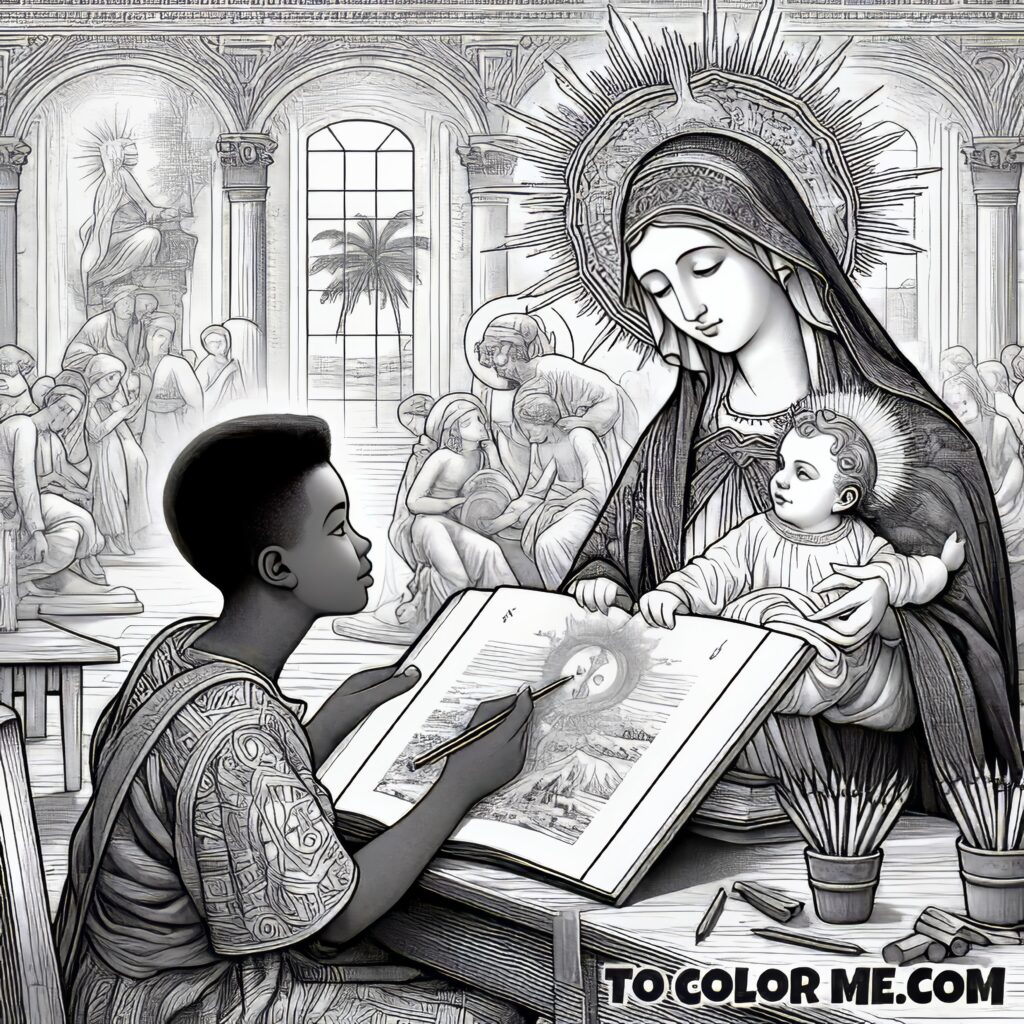 Our Lady’s Palette: Good Counsel Coloring Harmony