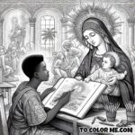 Our Lady’s Palette: Good Counsel Coloring Harmony