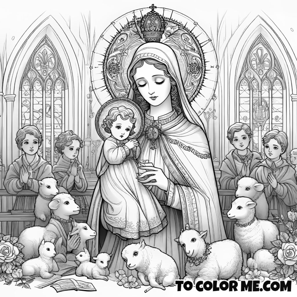 Sacred Art in Color: Our Lady of Good Counsel’s Inspiration