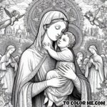 Coloring Mary’s Counsel: A Spiritual Art Experience
