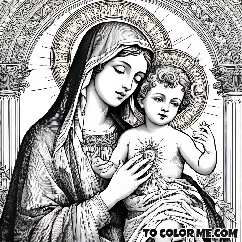 Divine Guidance in Color: Our Lady of Good Counsel