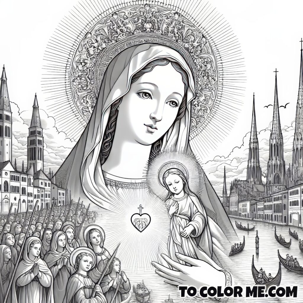 The Art of Holy Counsel: Coloring with Our Lady