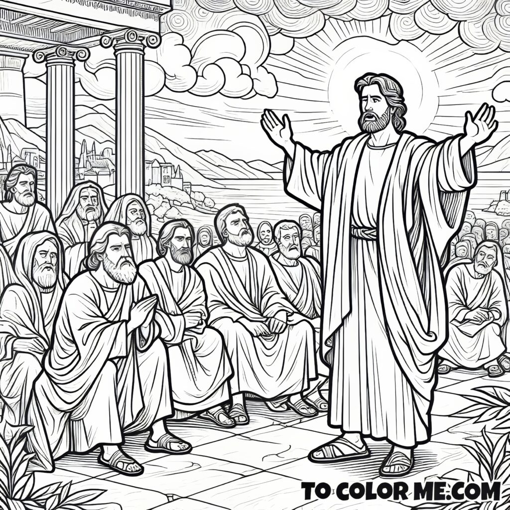 Boldness in the Spirit - Coloring Inspiration from Acts 4:8-12
