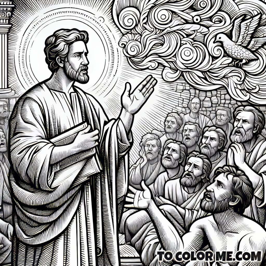 Healed by His Name - A Coloring Experience (Acts 4:8-12)
