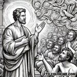 Healed by His Name - A Coloring Experience (Acts 4:8-12)