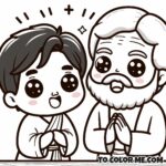 The Miracle Witness - Coloring Pages of Acts 4:8-12