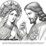 Catherine’s Ring: A Heavenly Promise (Coloring Page)