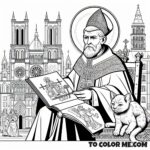 Feast of Saint Leo: Color the Pope’s Life