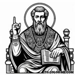Saint Leo IX: Color the Medieval Church