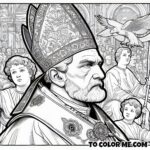 Pope Leo’s Legacy: A Coloring Journey