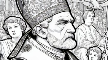 Pope Leo’s Legacy: A Coloring Journey
