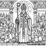 Saint Leo IX: Color the Lorraine Noble