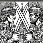 Pope Leo’s Crusade: A Coloring History