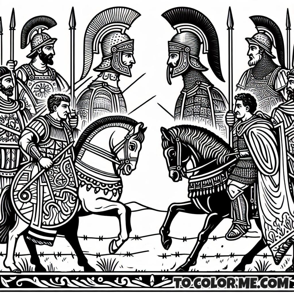 Pope Leo’s Diplomacy: A Coloring Lesson