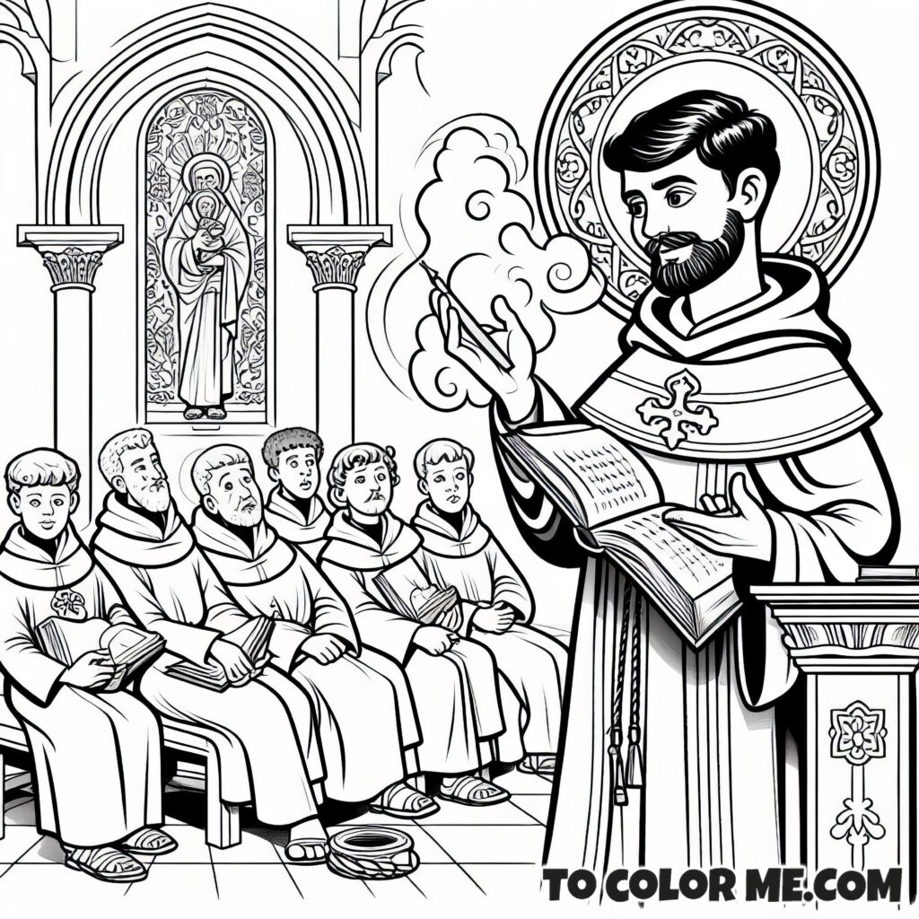 Coloring History: The Life and Martyrdom of Saint Perfectus