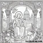 Coloring History: The Life and Martyrdom of Saint Perfectus