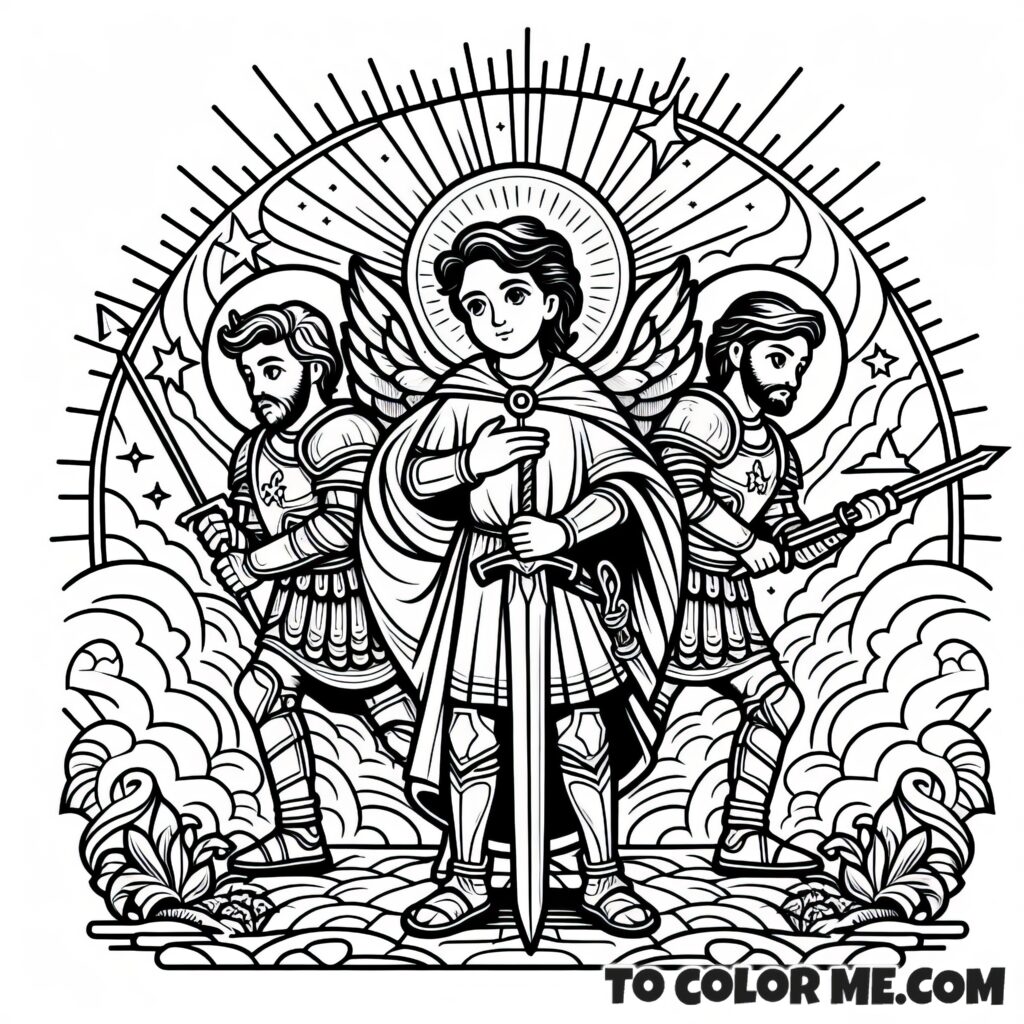 Color & Learn: Saint Perfectus’ Basilica Adventures - A Children’s Art Journey