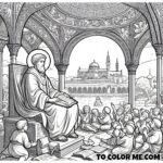 Basilica Bliss: A Child’s Coloring Book of Santo Perfecto’s Peaceful Life