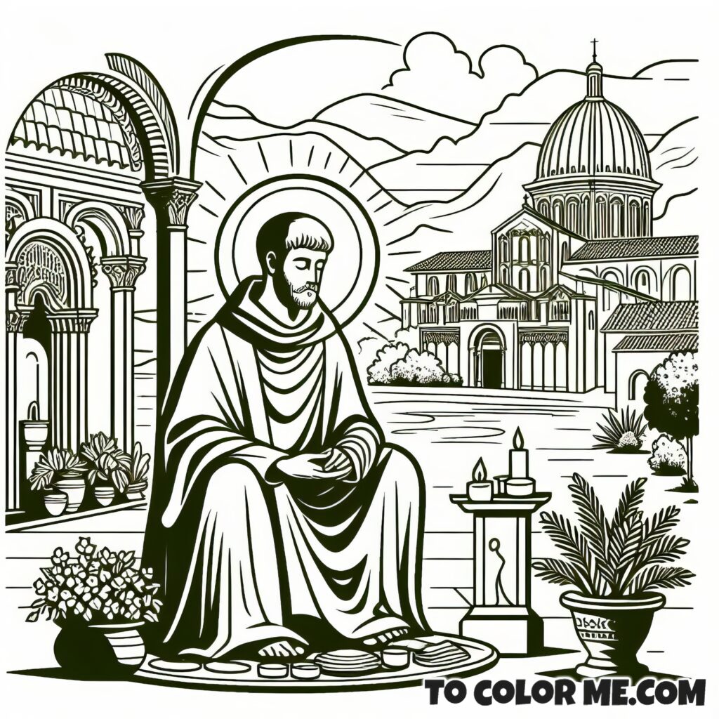 Little Monks’ Creative Corner: The Serene World of Santo Perfecto