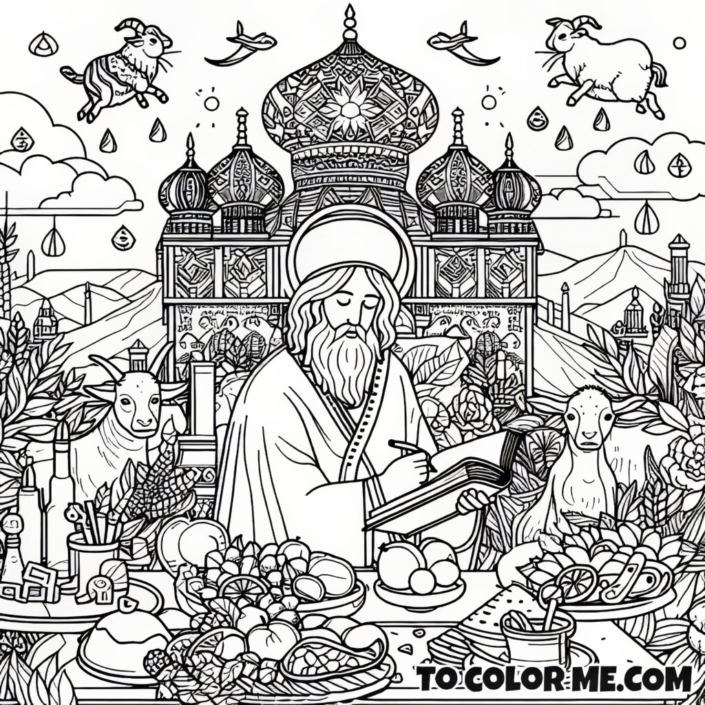 Saint of Seleucia: The Mar Shimun Coloring Experience