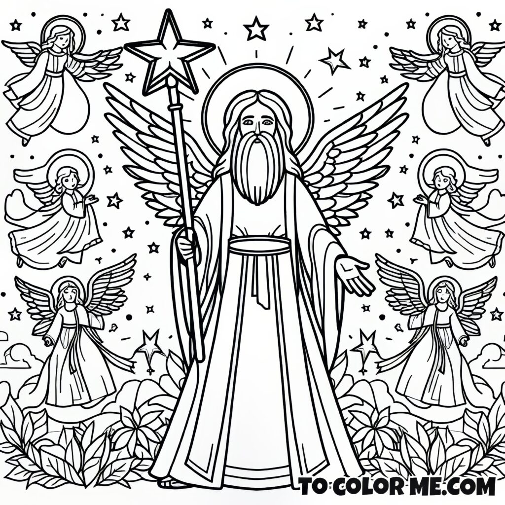 Bishop Shimun’s Brave Stand: A Coloring Story for Kids